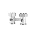 H-блок нижнего подключения Varmega 3/4"EKх3/4"EK НР-ВР, ПРЯМОЙ, для двухтрубных систем по цене 934 руб.